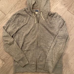 J. crew full-zip hoodie sweatshirt